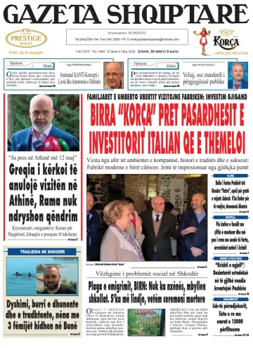 Gazeta Shqiptare - 6 May 2024