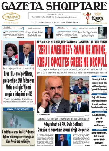 Gazeta Shqiptare - 10 mai 2024