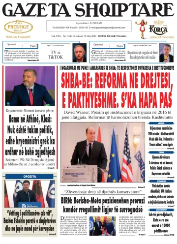 Gazeta Shqiptare - 11 ma 2024