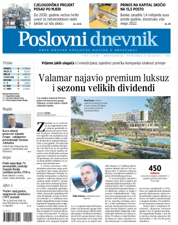 Poslovni Dnevnik - 1 Mar 2024