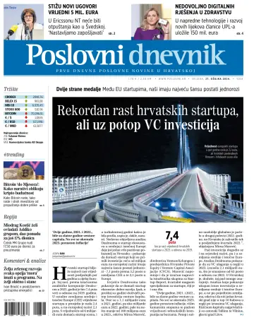 Poslovni Dnevnik - 27 三月 2024