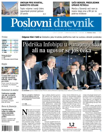 Poslovni Dnevnik - 03 四月 2024