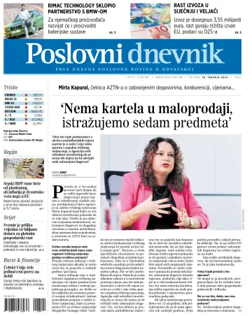 Poslovni Dnevnik - 10 4月 2024