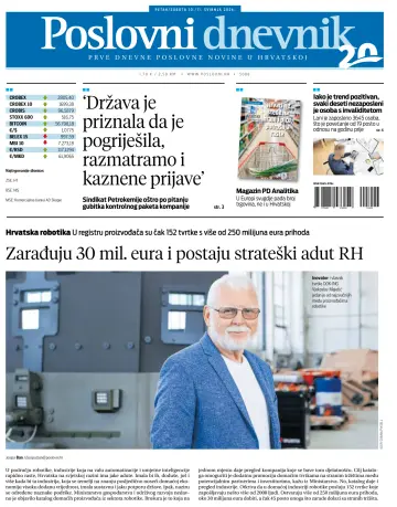 Poslovni Dnevnik - 10 五月 2024