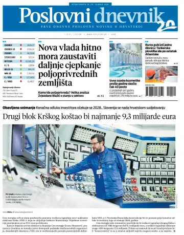 Poslovni Dnevnik - 24 May 2024