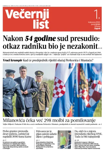 Večernji list - Zagreb - 1 Aug 2022