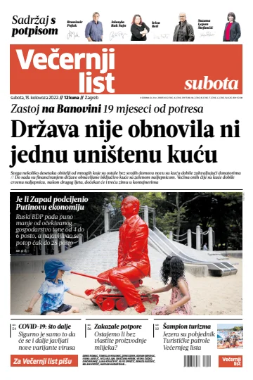 Večernji list - Zagreb - 13 Aug 2022