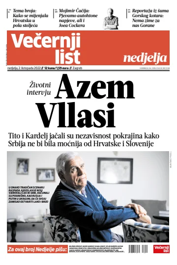 Večernji list - Zagreb - 2 Oct 2022