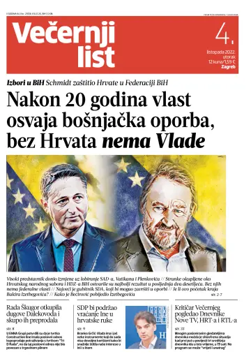 Večernji list - Zagreb - 4 Oct 2022