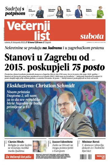 Večernji list - Zagreb - 8 Oct 2022
