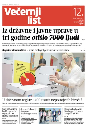 Večernji list - Zagreb - 12 Oct 2022