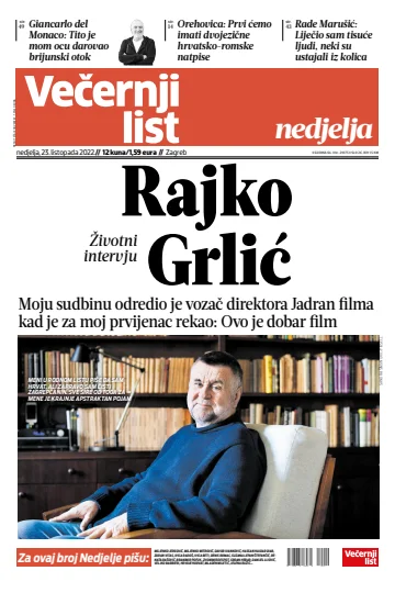 Večernji list - Zagreb - 23 Oct 2022