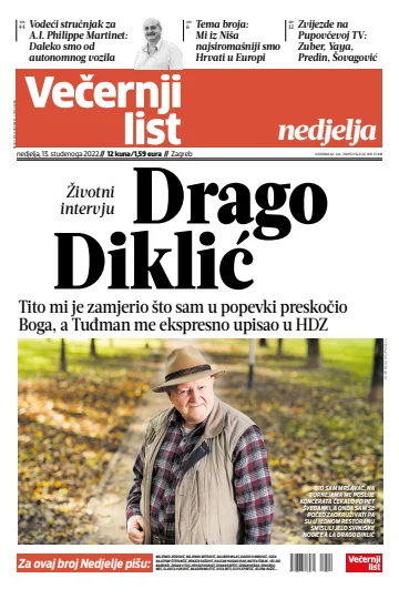 Večernji list - Zagreb - 13 Nov 2022