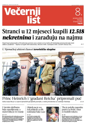 Večernji list - Zagreb - 8 Dec 2022