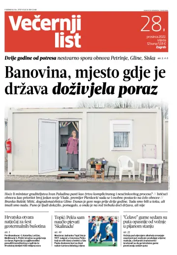 Večernji list - Zagreb - 28 Dec 2022