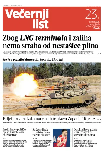 Večernji list - Zagreb - 23 Jan 2023