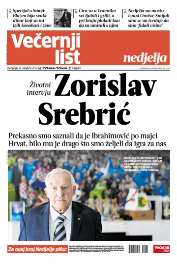 Večernji list - Zagreb - 12 Feb 2023
