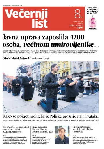 Večernji list - Zagreb - 8 Mar 2023