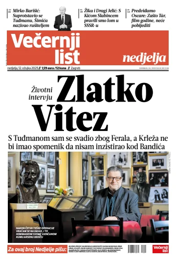 Večernji list - Zagreb - 12 Mar 2023