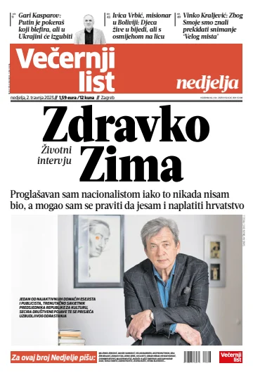 Večernji list - Zagreb - 2 Apr 2023
