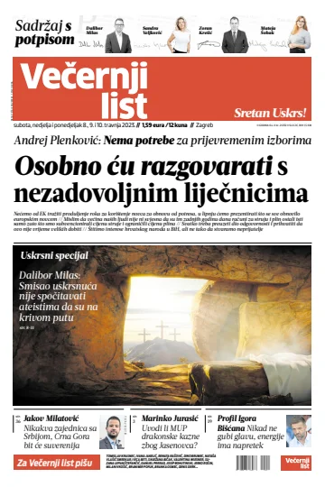 Večernji list - Zagreb - 8 Apr 2023
