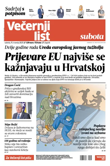 Večernji list - Zagreb - 15 Apr 2023