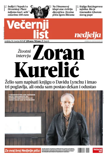 Večernji list - Zagreb - 16 Apr 2023