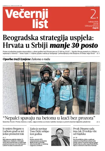 Večernji list - Zagreb - 2 May 2023