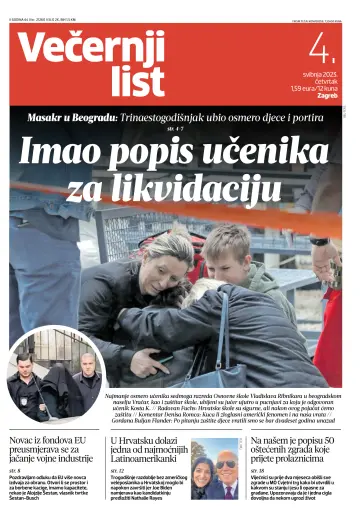 Večernji list - Zagreb - 4 May 2023