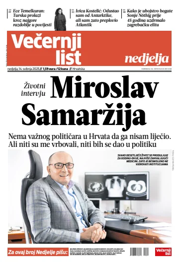 Večernji list - Zagreb - 14 May 2023
