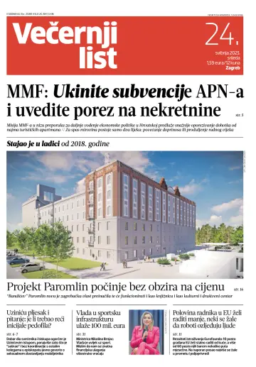 Večernji list - Zagreb - 24 May 2023