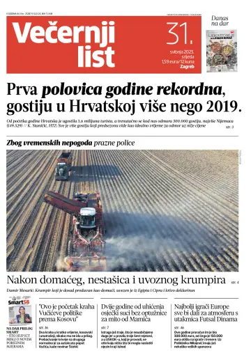 Večernji list - Zagreb - 31 May 2023