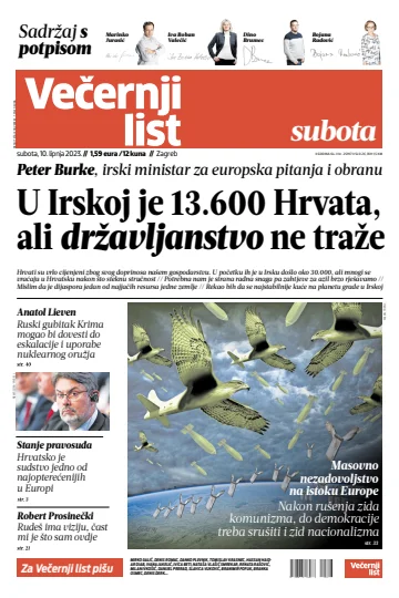 Večernji list - Zagreb - 10 Jun 2023