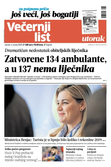 Večernji list - Zagreb - 4 Jul 2023