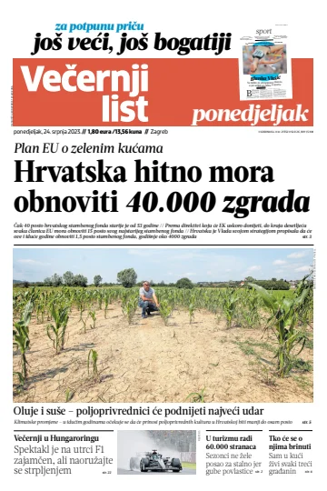 Večernji list - Zagreb - 24 Jul 2023
