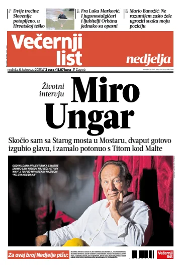 Večernji list - Zagreb - 6 Aug 2023