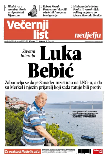 Večernji list - Zagreb - 13 Aug 2023
