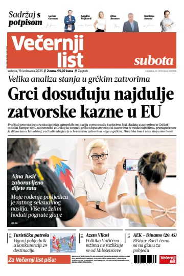 Večernji list - Zagreb - 19 Aug 2023