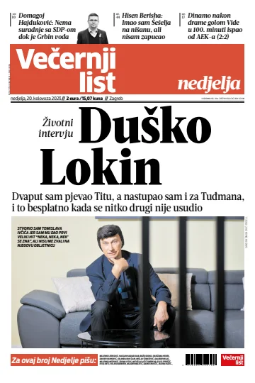 Večernji list - Zagreb - 20 Aug 2023