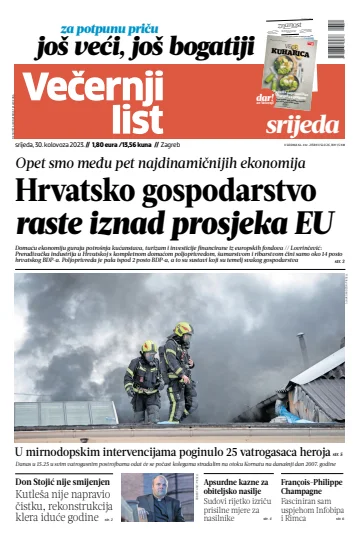 Večernji list - Zagreb - 30 Aug 2023