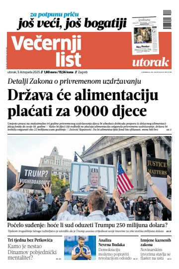 Večernji list - Zagreb - 3 Oct 2023