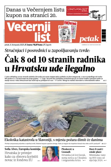 Večernji list - Zagreb - 6 Oct 2023