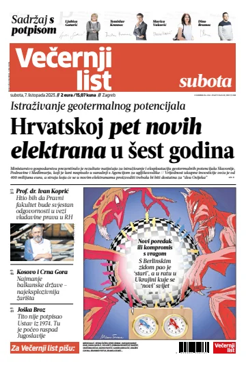 Večernji list - Zagreb - 7 Oct 2023