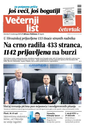 Večernji list - Zagreb - 9 Nov 2023