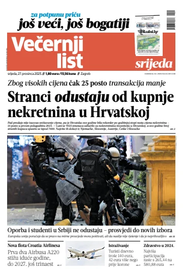 Večernji list - Zagreb - 27 Dec 2023