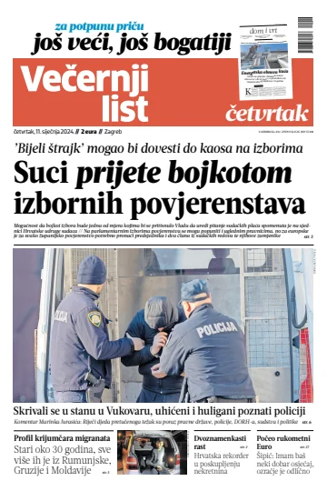 Večernji list - Zagreb - 11 Jan 2024