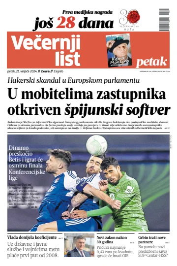 Večernji list - Zagreb - 23 Feb 2024