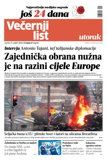 Večernji list - Zagreb - 27 Feb 2024