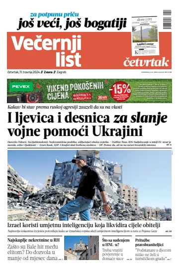 Večernji list - Zagreb - 11 Apr 2024