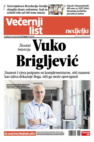 Večernji list - Zagreb - 21 Apr 2024